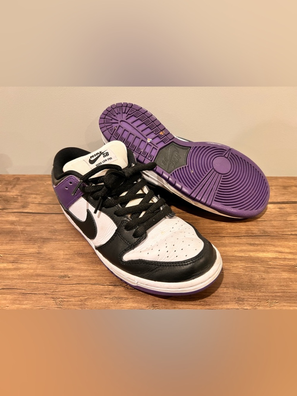 Nike Dunk LOW SB ‘Court Purple’ Men’s 8 Used